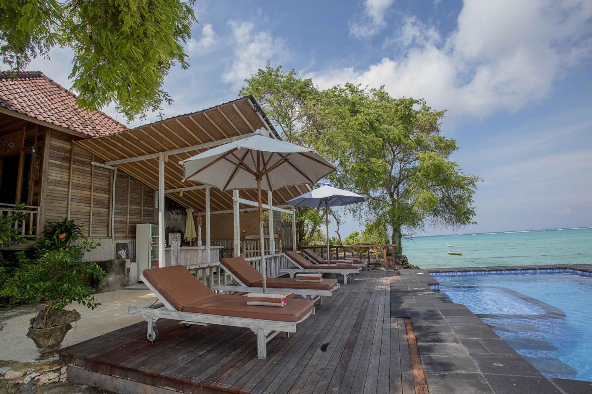 Wooden Beach Sunset Cottages Lembongan Dış mekan fotoğraf