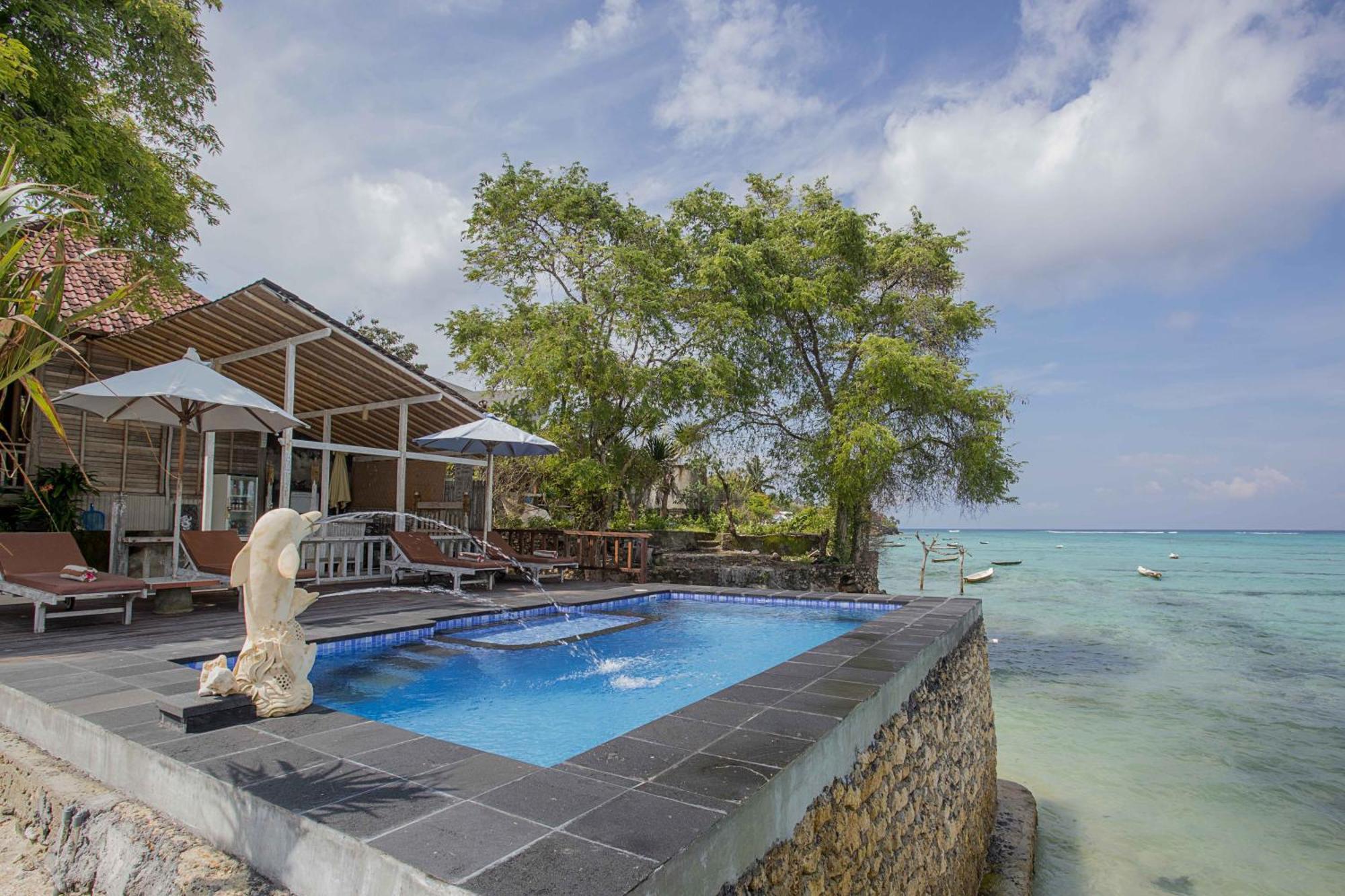 Wooden Beach Sunset Cottages Lembongan Dış mekan fotoğraf